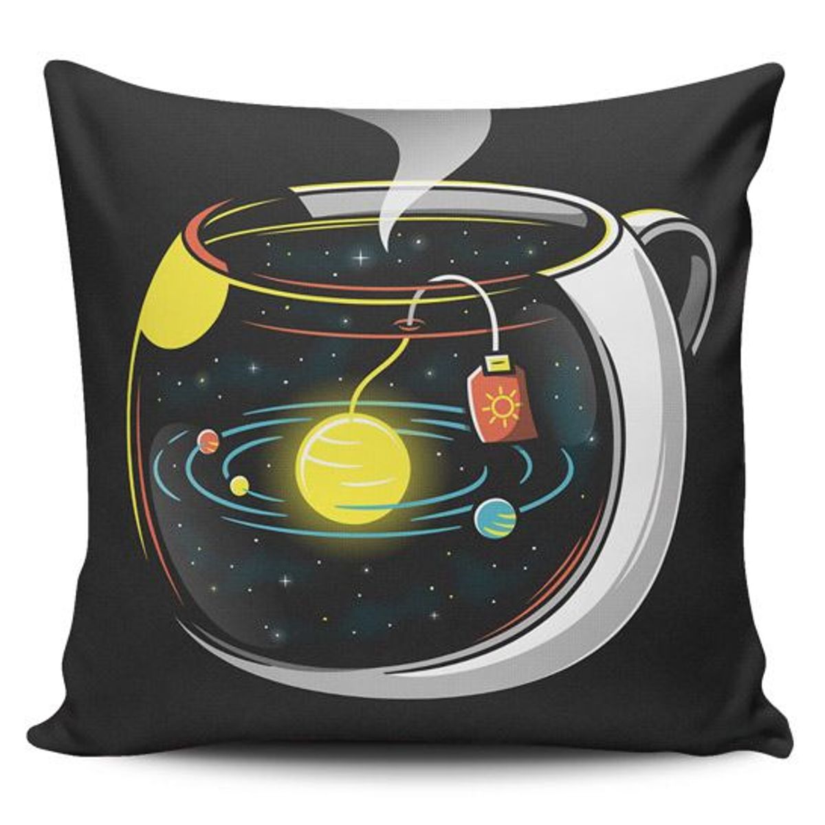 TAYRONA STORE - Funda Cojin Sin Relleno Sistema Solar Te