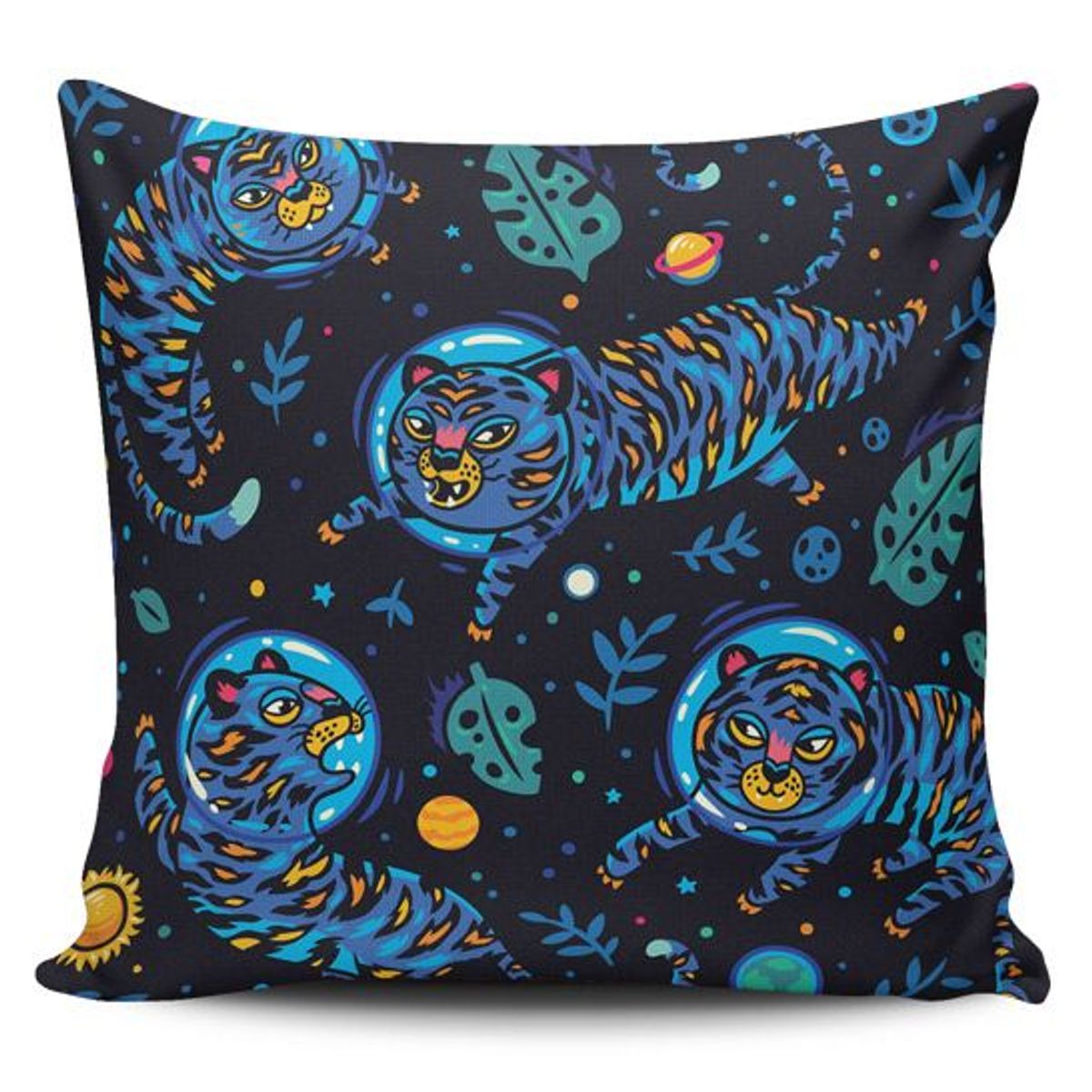 TAYRONA STORE - Funda Cojin Sin Relleno Tigre Azul