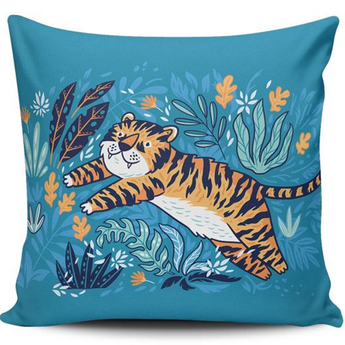 TAYRONA STORE - Funda Cojin Sin Relleno Tigre Colores 50