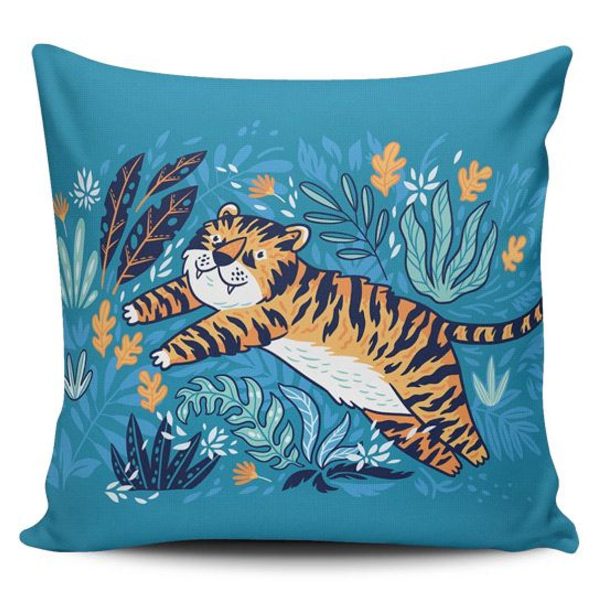 TAYRONA STORE - Funda Cojin Sin Relleno Tigre Colores 50