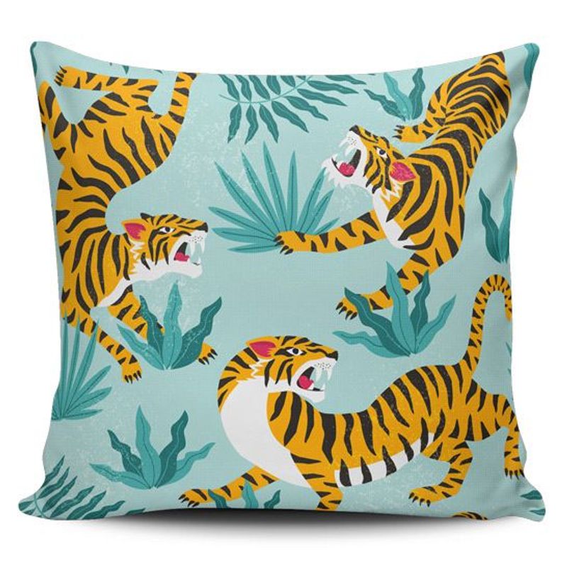 TAYRONA STORE - Funda Cojin Sin Relleno Tigre Colores 52