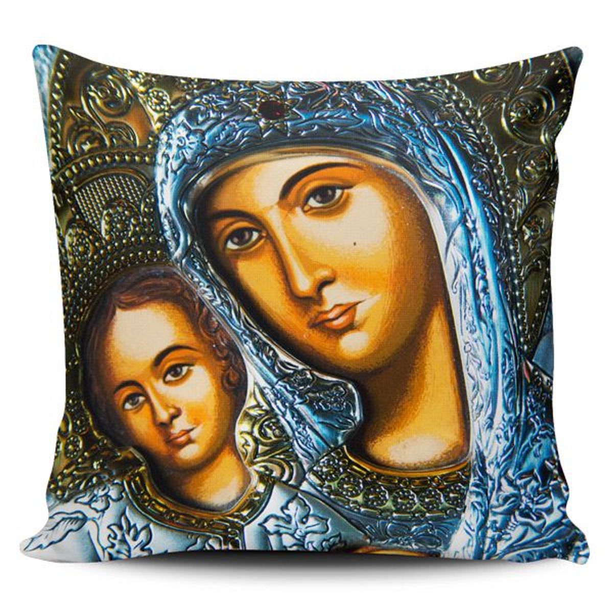TAYRONA STORE - Funda Cojin Sin Relleno Virgen Maria 02