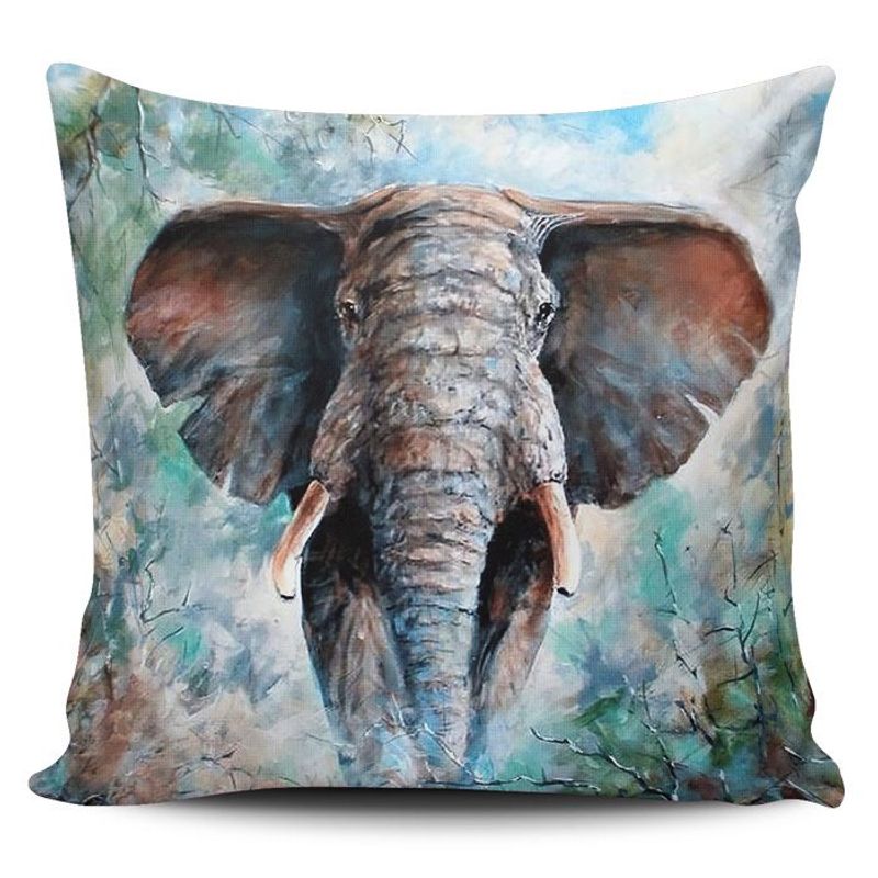 TAYRONA STORE - Funda Cojin Sin Relleno Elefante 094