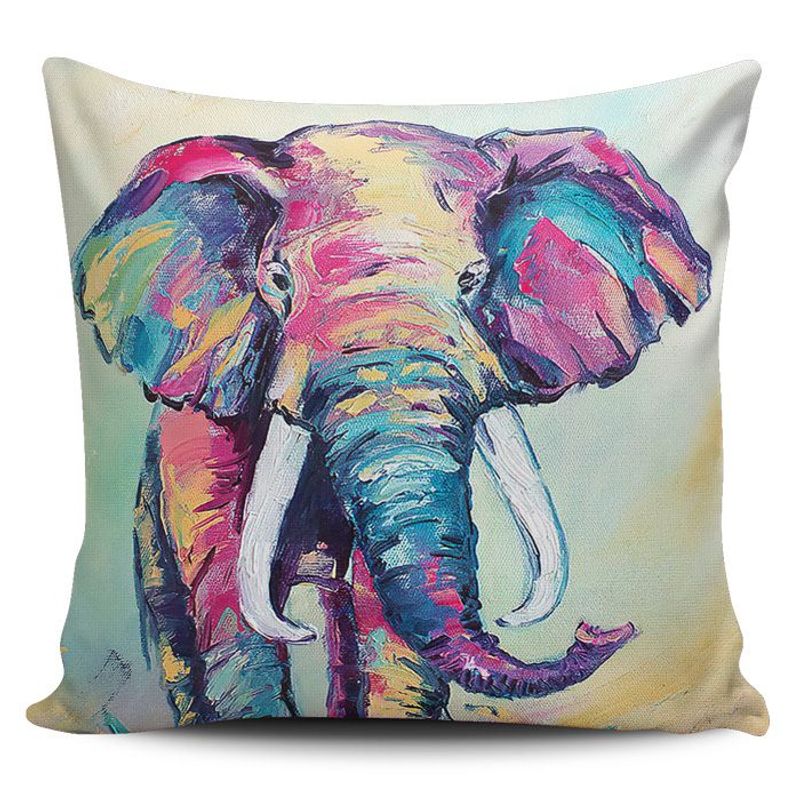 TAYRONA STORE - Funda Cojin Sin Relleno Elefante 095