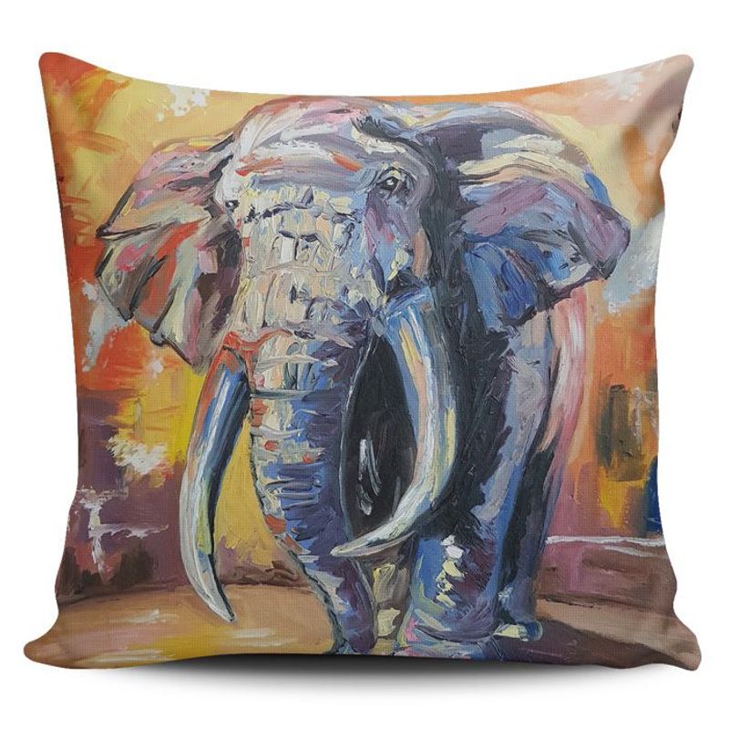 TAYRONA STORE - Funda Cojin Sin Relleno Elefante 120
