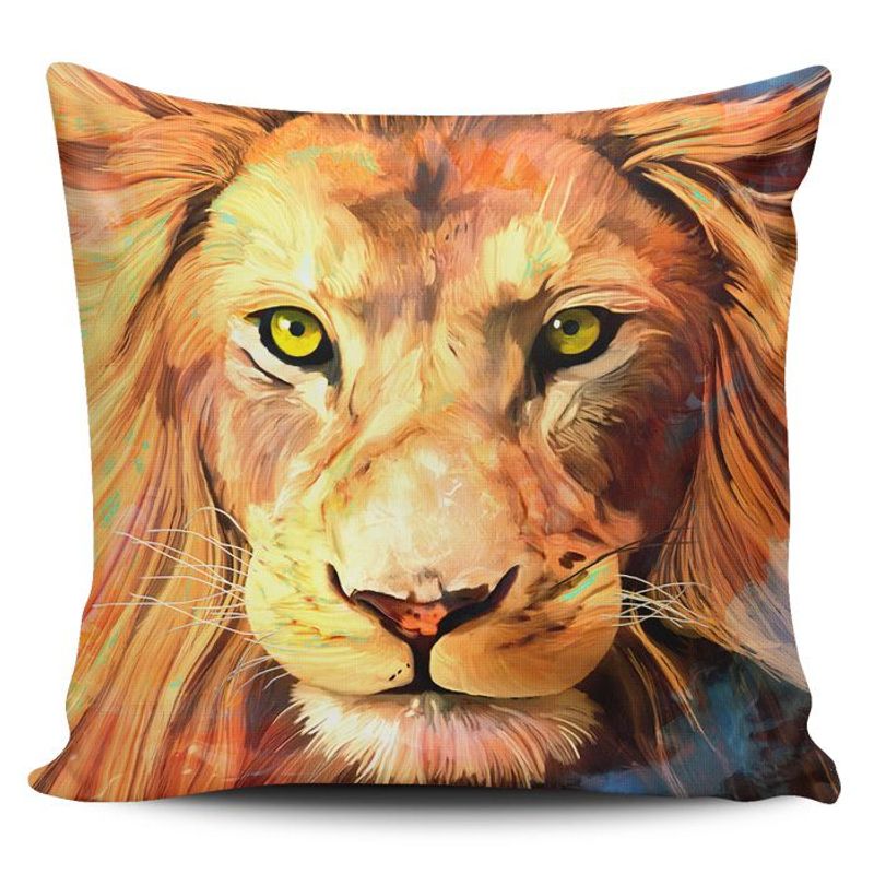 TAYRONA STORE - Funda Cojin Sin Relleno Leon Colores 01