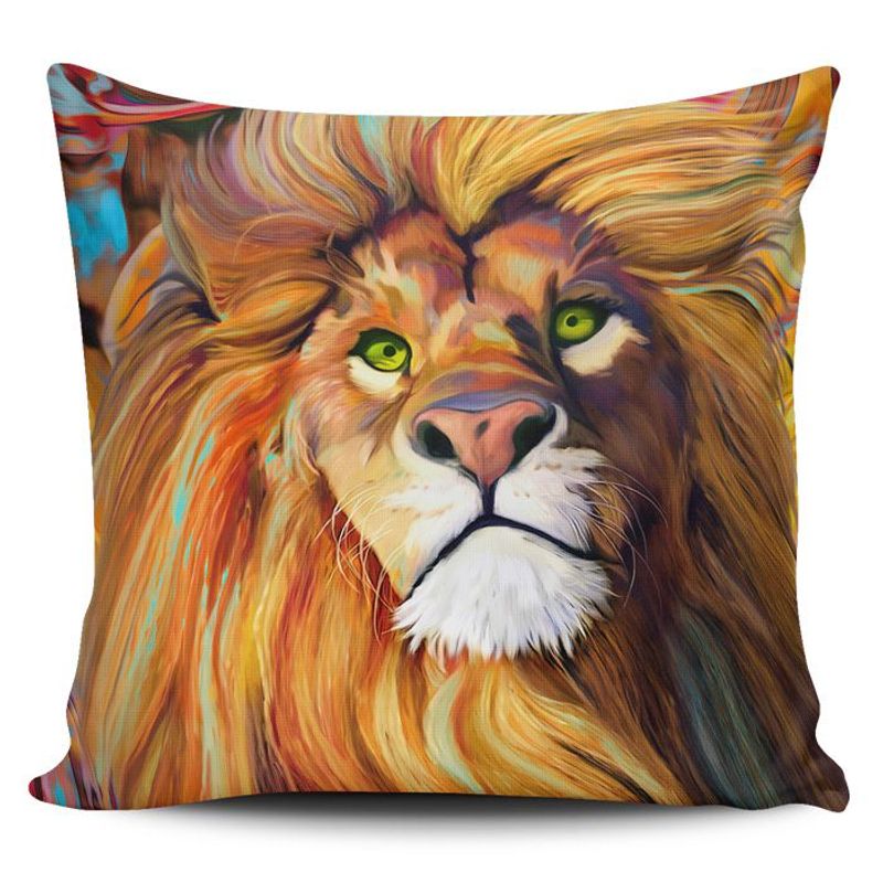 TAYRONA STORE - Funda Cojin Sin Relleno Leon Colores 02
