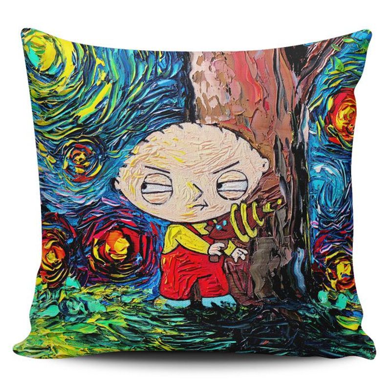 TAYRONA STORE - Funda Cojin Sin Relleno Noche Estrellada Stewie