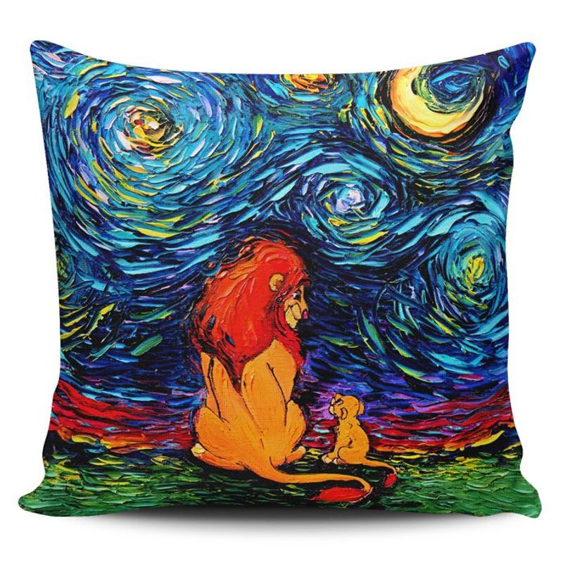 TAYRONA STORE - Funda Cojin Sin Relleno Noche Estrellada Zimba