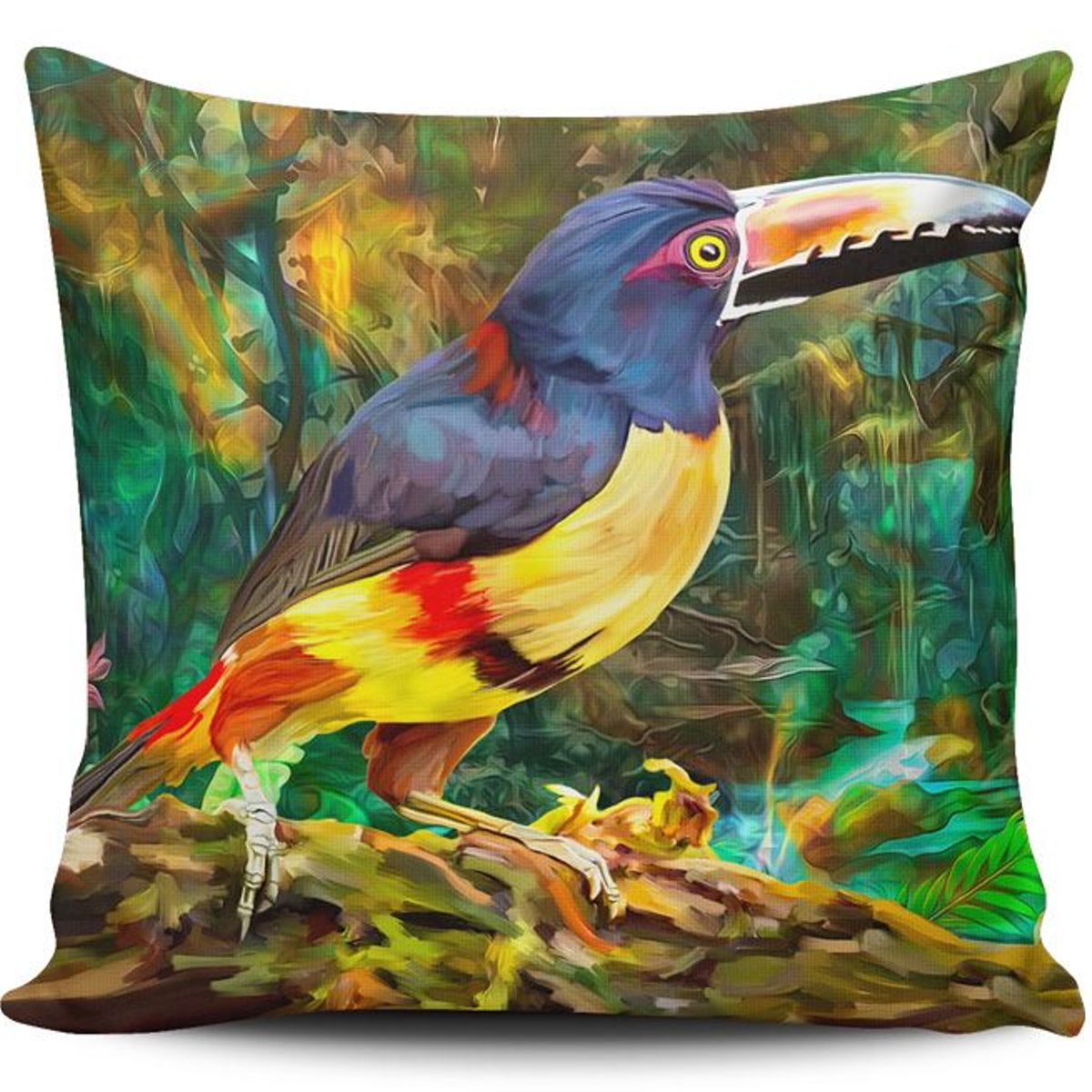 TAYRONA STORE - Funda Cojin Sin Relleno Pajaro 093.