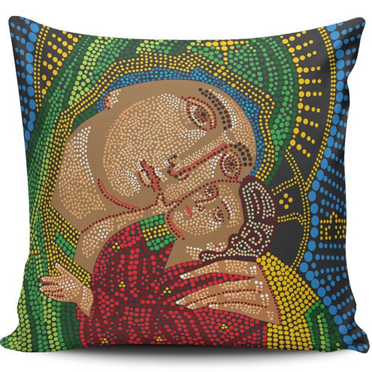 TAYRONA STORE - Funda Cojin Sin Relleno Virgen Maria 023