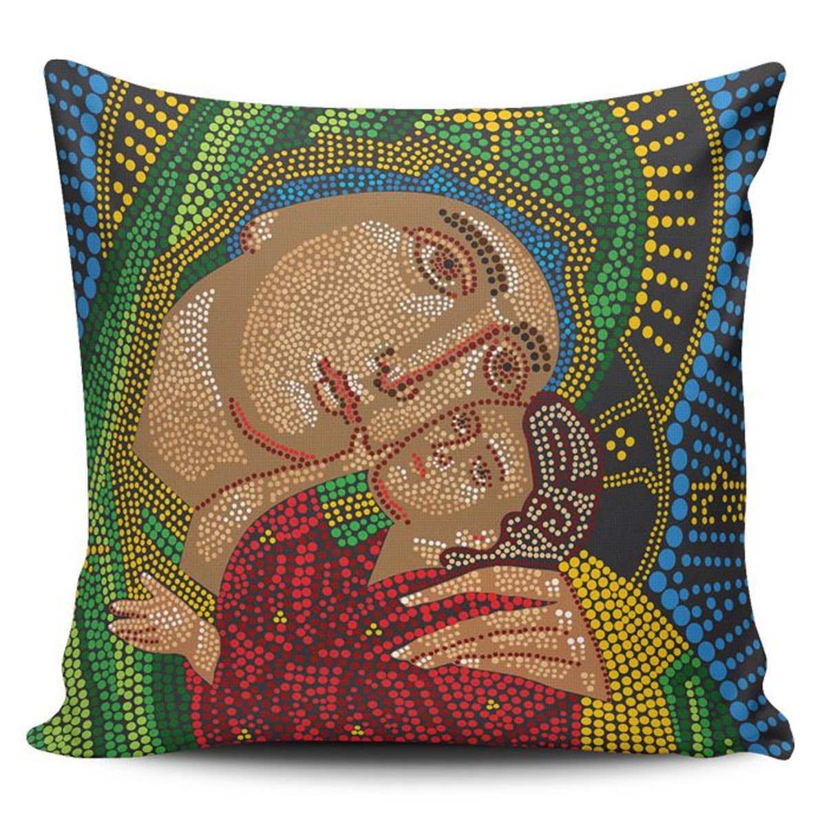 TAYRONA STORE - Funda Cojin Sin Relleno Virgen Maria 023