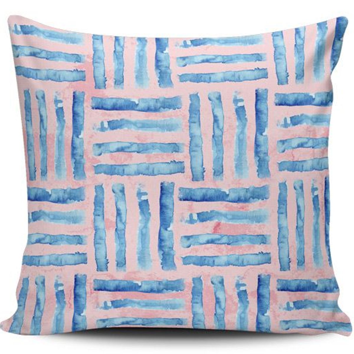 TAYRONA STORE - Funda Cojin Sin Relleno Patrón Azul 30