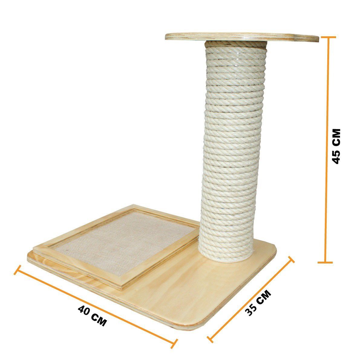 MAOS - RASCADOR ARBOL PARA GATO EN PINO