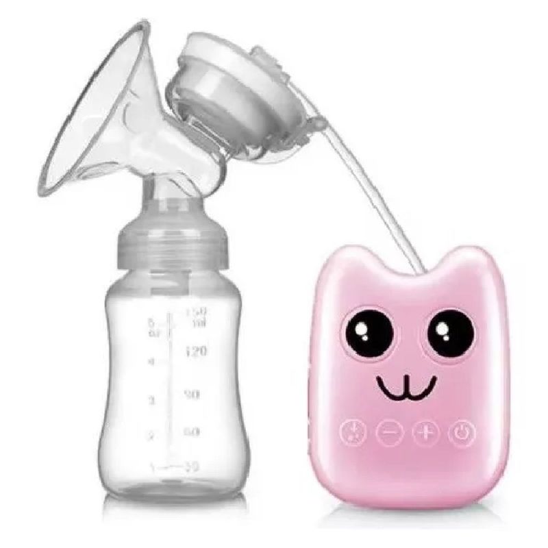 MUNDO BEBE - Extractor De Leche Materna Eléctrico Tetero ROSA