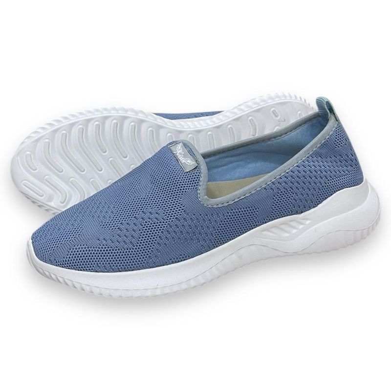 XIAN SHOES - Tenis Ultralivianos Mujer Flex Ref F-703 Celeste