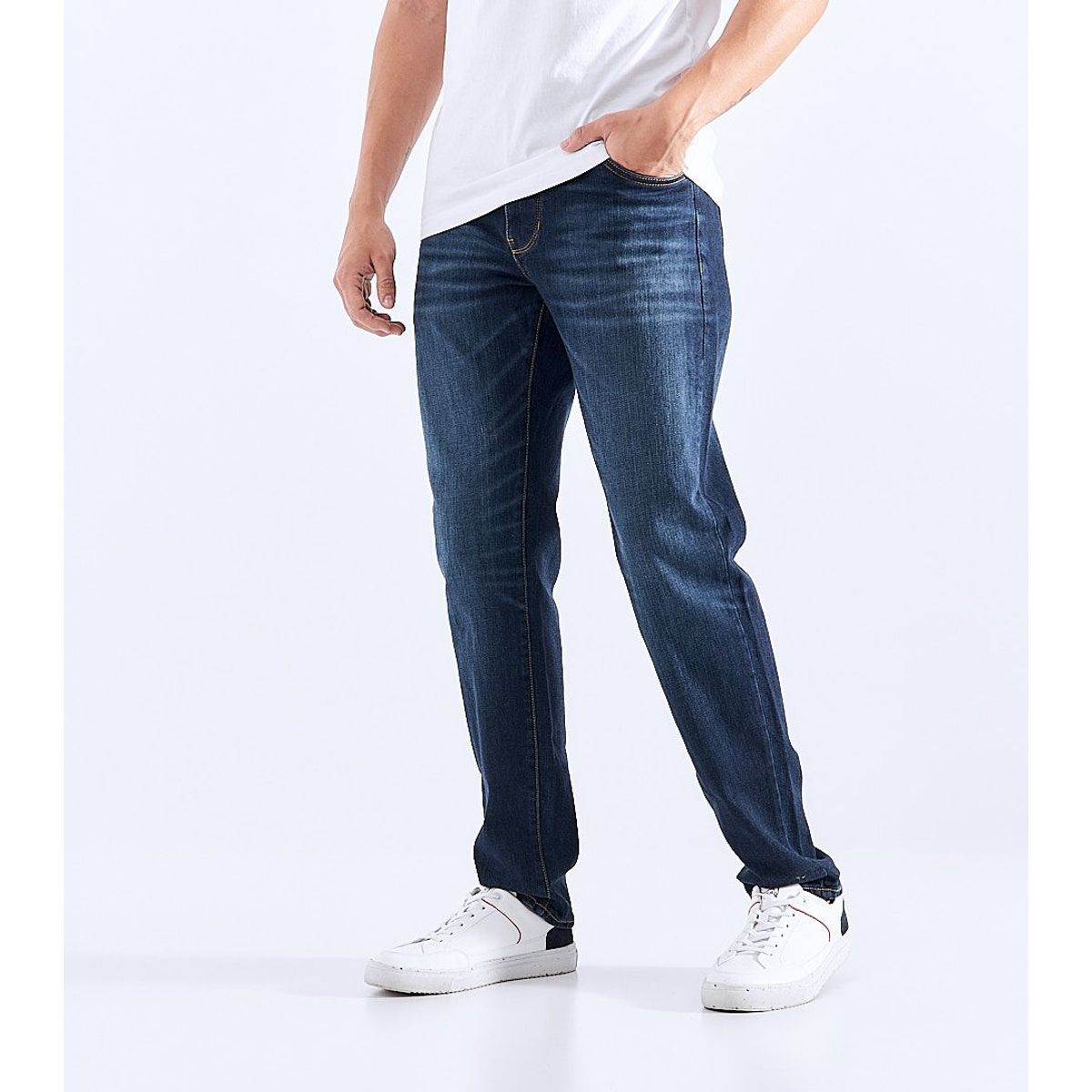 UNSER - Jean Para Hombre Bota Recta Unser