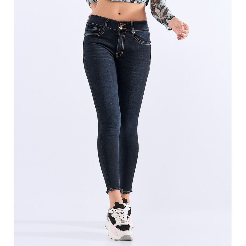 DEREK - Jean Skinny Para Mujer Realce Derek