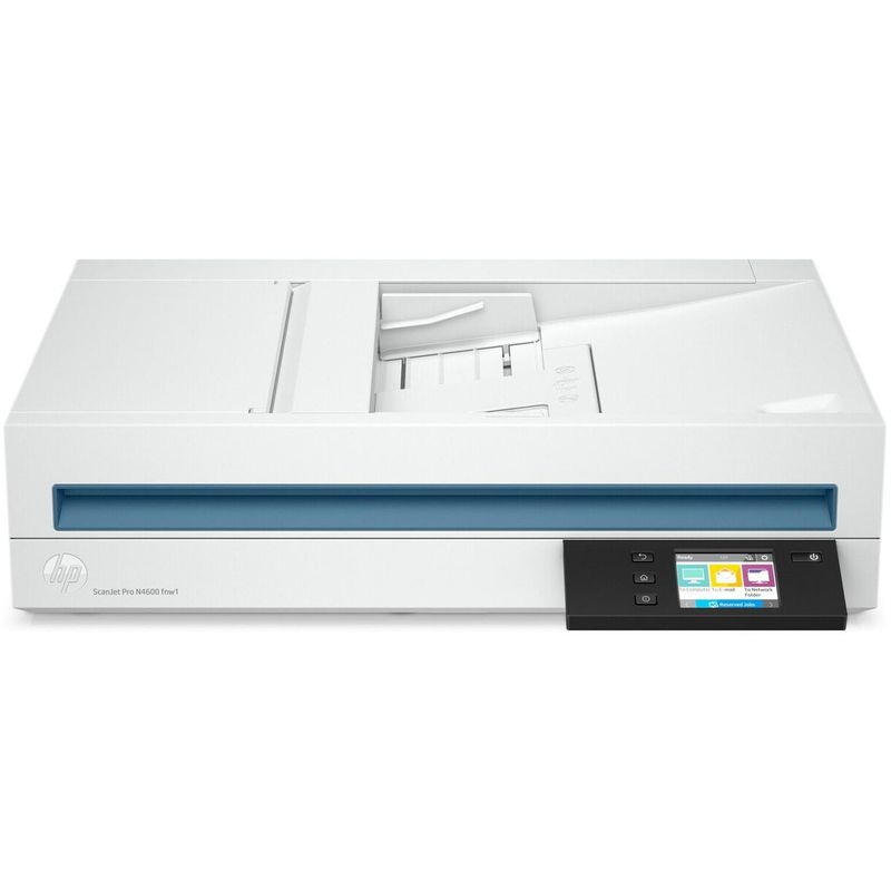 HP - Escáner HP Scanjet N4600 fnw1 Blanca