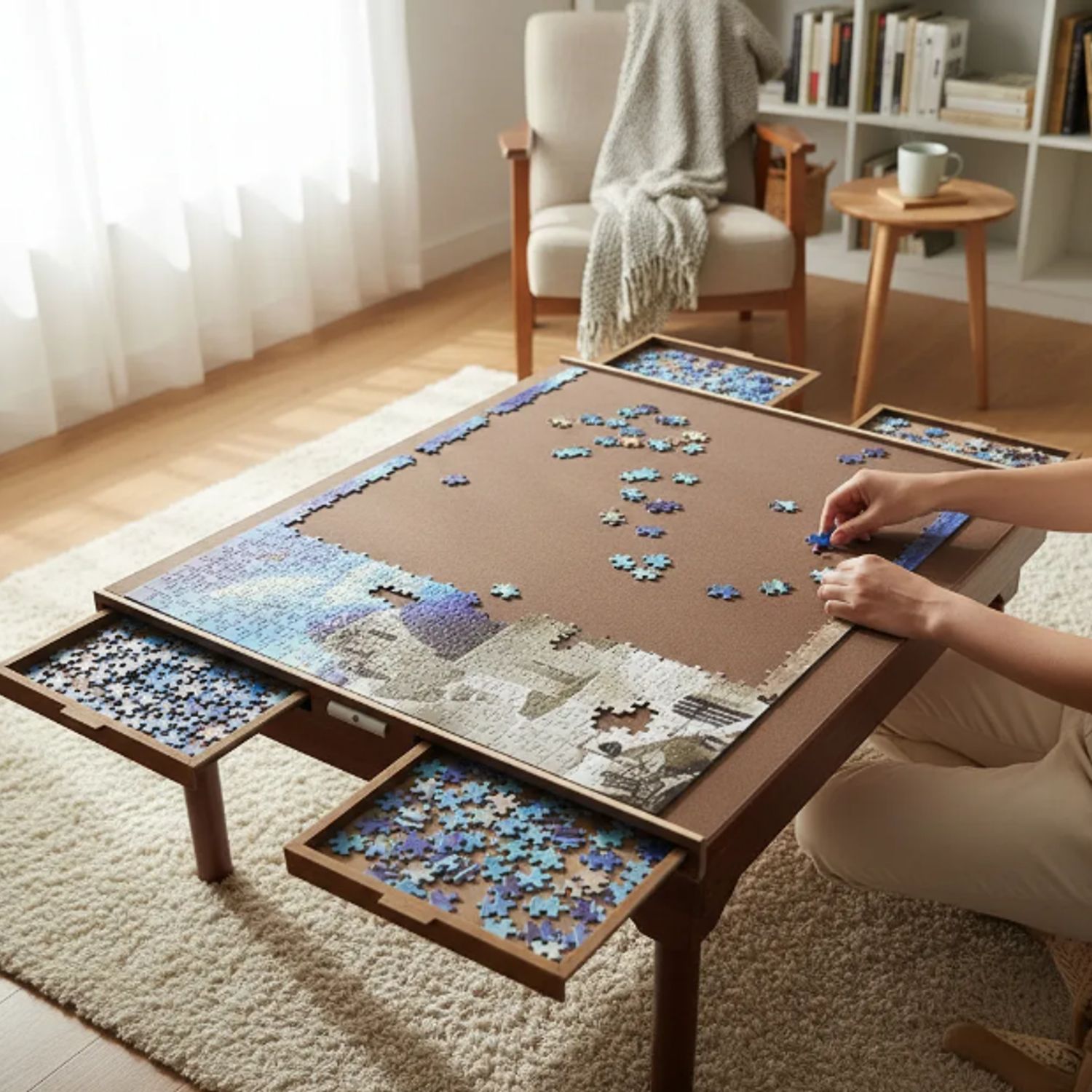 Schwagebo Puzzle De Madera 1000 Piezas – BTS Póster 75x50 Cm, Ideal Para Adultos Y Niños, Regalo Y Descompresión