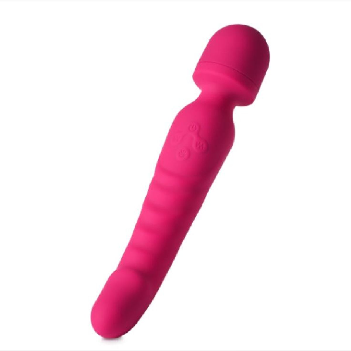GENERICO - Vibrador Hitachi Hot Doble Estimulación con Aumento de Temperatura