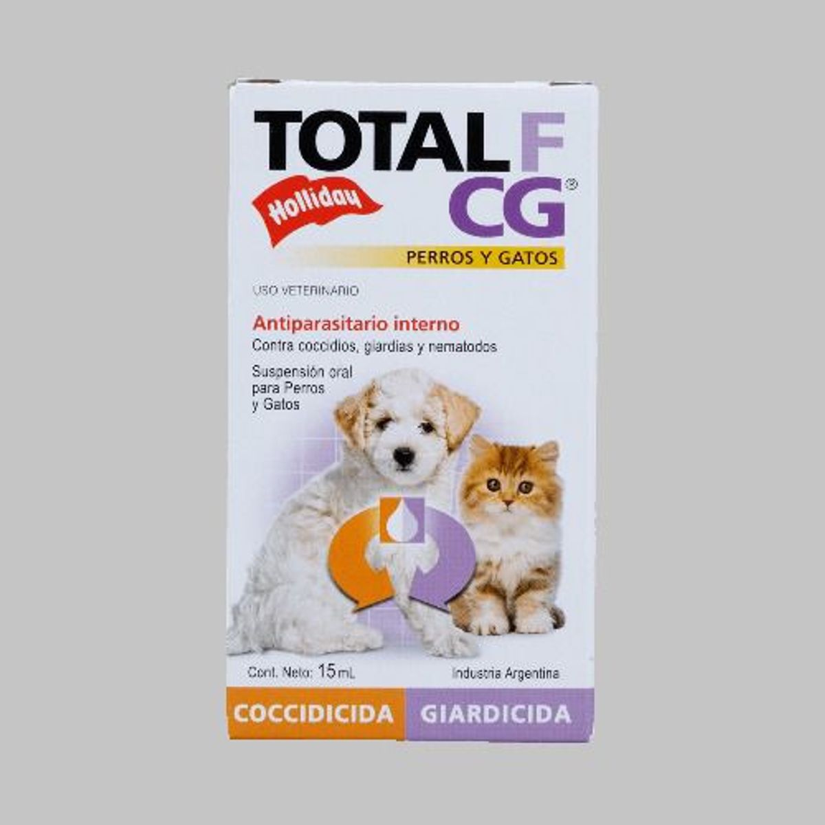 HOLLIDAY - Total Fcg Perros Y Gatos Suspensión En Frasco 15ml