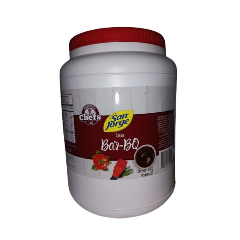 SAN JORGE - Salsa BBQ San Jorge X 4200g