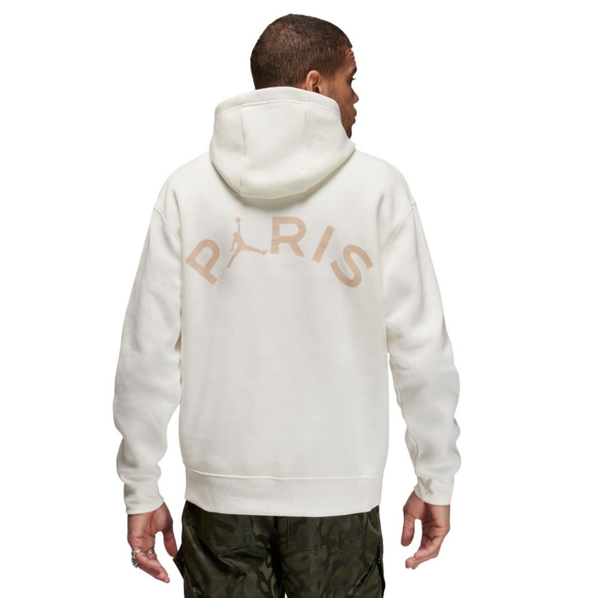 NIKE - Hoodie Jordan Paris Saint-Germain Hbr Flc-Blanco