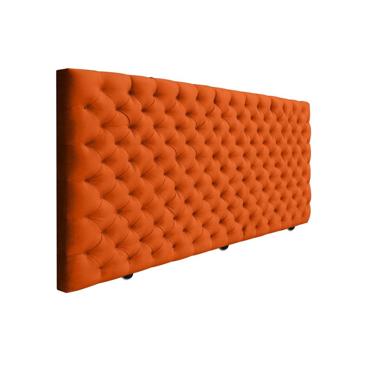 MAGIC CLASS - CABECERO FANTASY DE PISO90X120 MICROFIBRA NARANJA