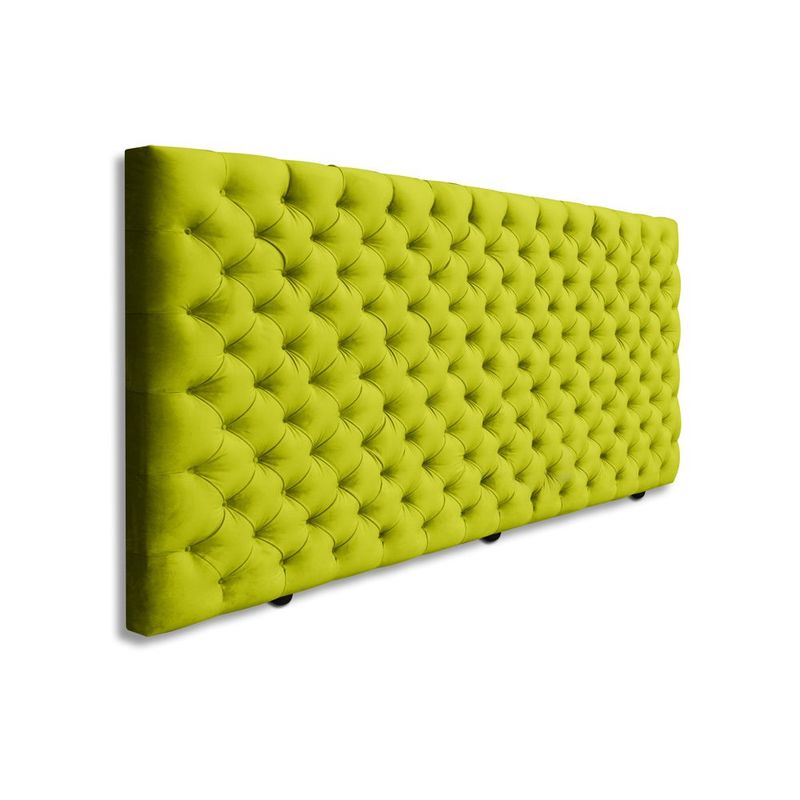 MAGIC CLASS - CABECERO FANTASY DE PISO100X120 MICROFIBRA VERDE