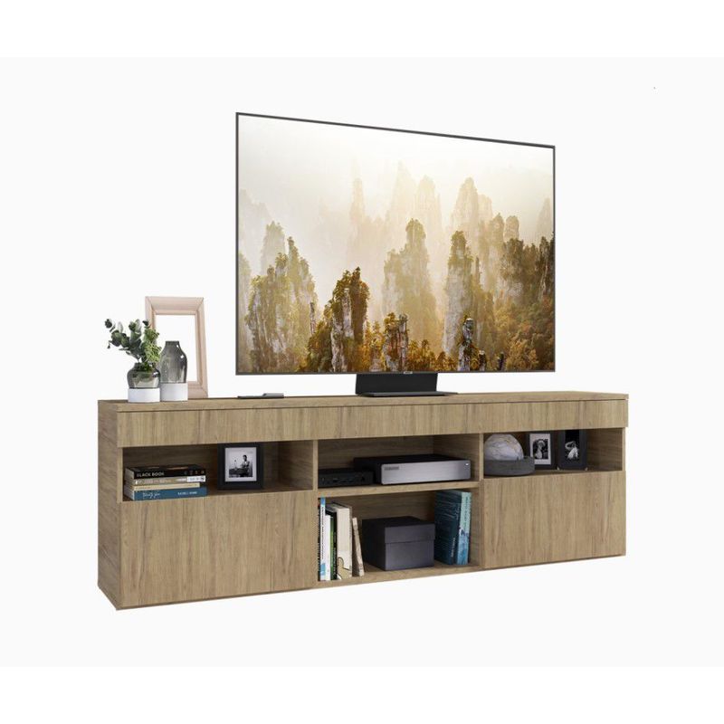 GENERICO - Rack Para TV de Hasta 65 pulgadas Color marron