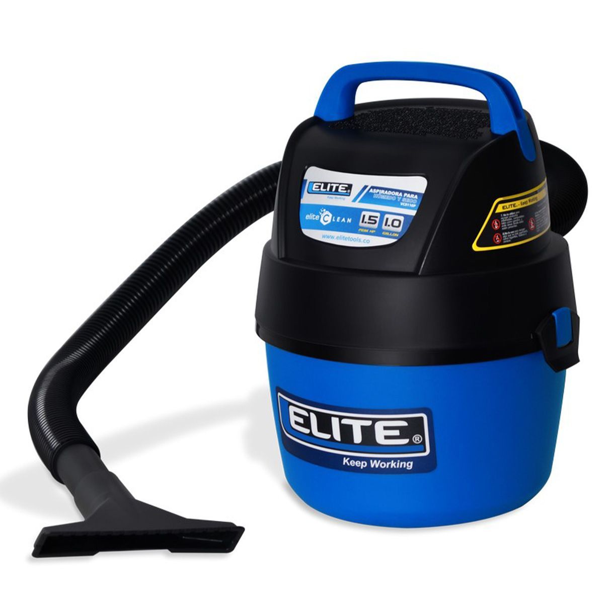 ELITE - ASPIRADORA 1.5HP 1 GALON  ELITE VC0115P