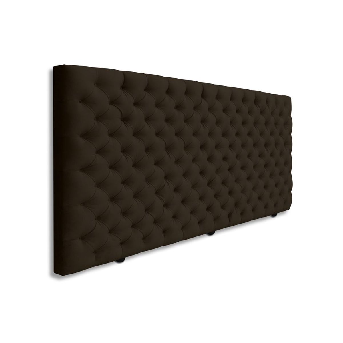 MAGIC CLASS - CABECERO FANTASY DE PISO200X120 ECOCUERO CAFÉ