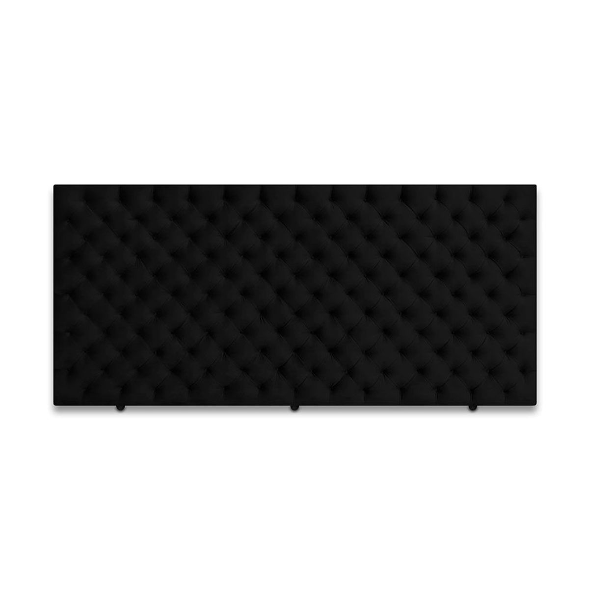 MAGIC CLASS - CABECERO FANTASY DE PISO200X120 ECOCUERO NEGRO