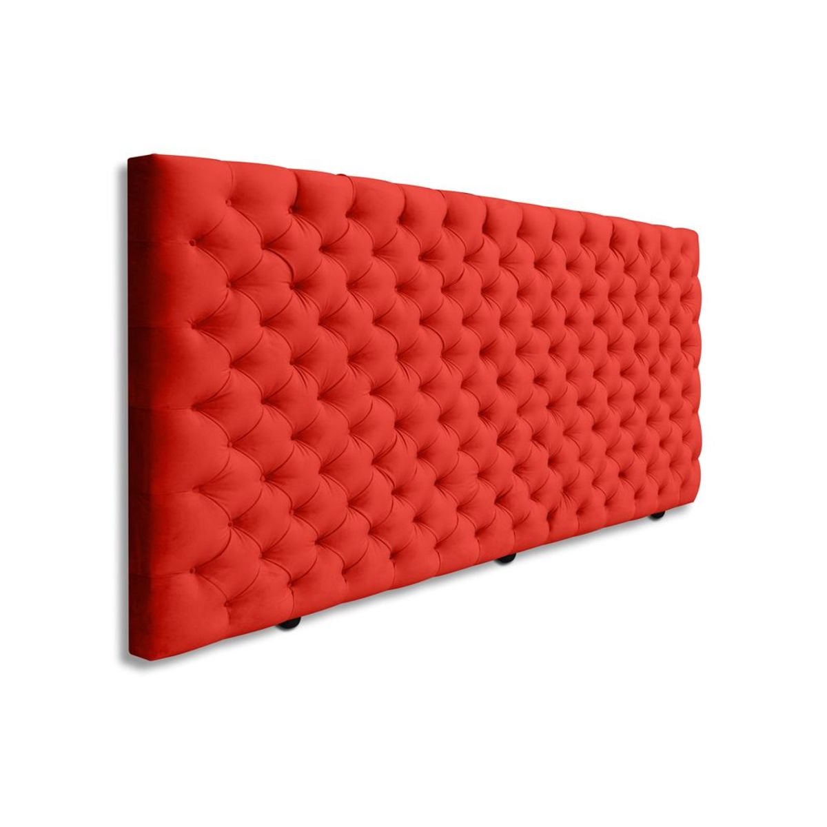 MAGIC CLASS - CABECERO FANTASY DE PISO200X120 ECOCUERO ROJO