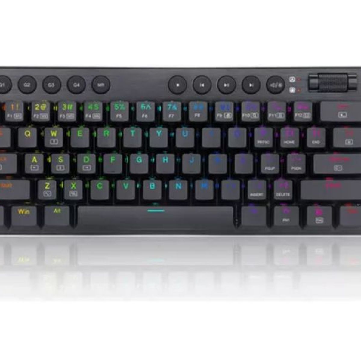 REDRAGON - Teclado Mecánico Redragon Horus Mini K632-rgb Ingles S Rojo