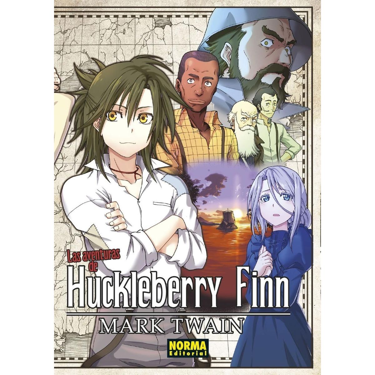 EDITORIAL NORMA - Las Aventuras De Huckleberry Finn. Mark Twain