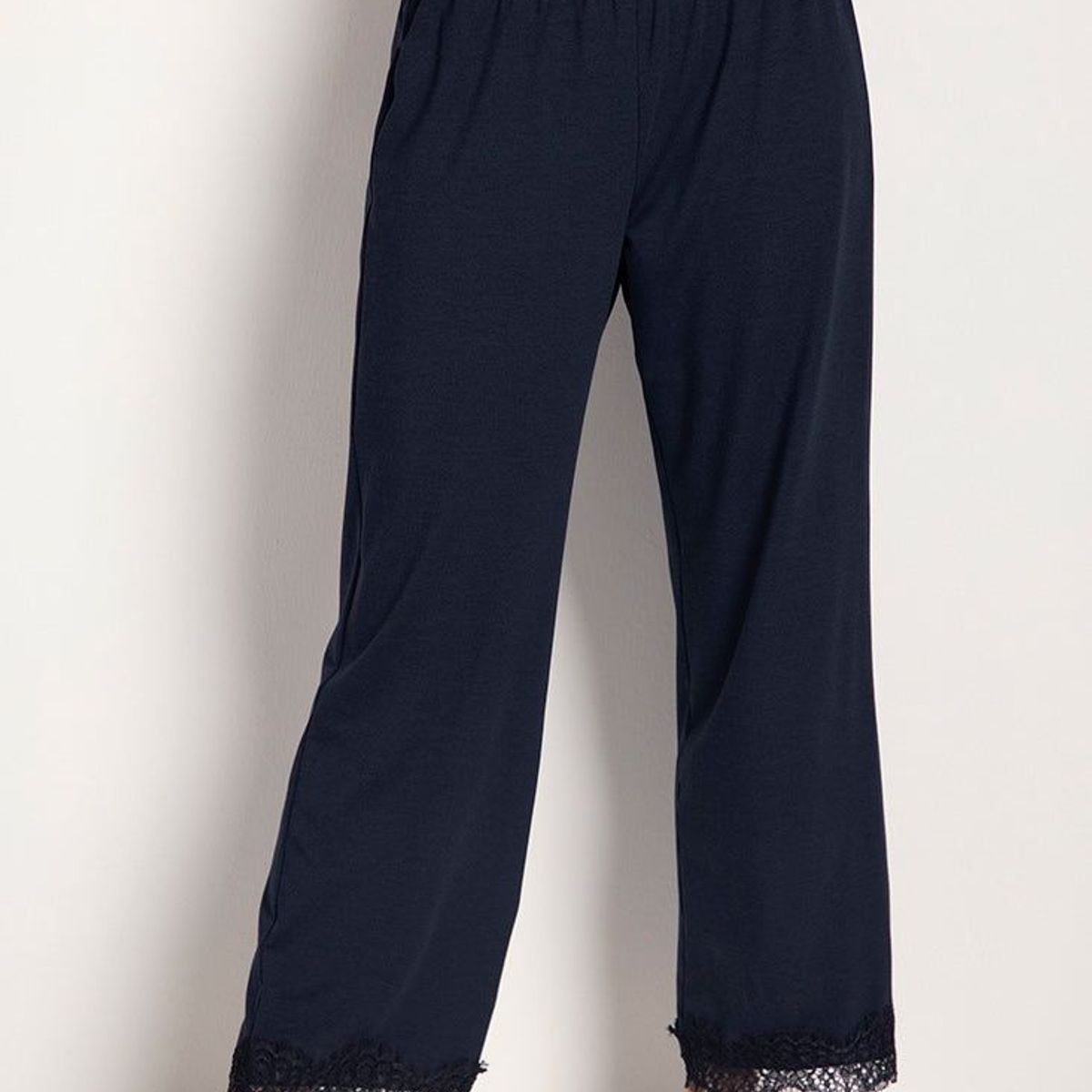 TOUCHE LINGERIE - CAPRI EN PUNTO Y ENCAJE Para Dama TOUCHE AZUL OSCURO 0319042