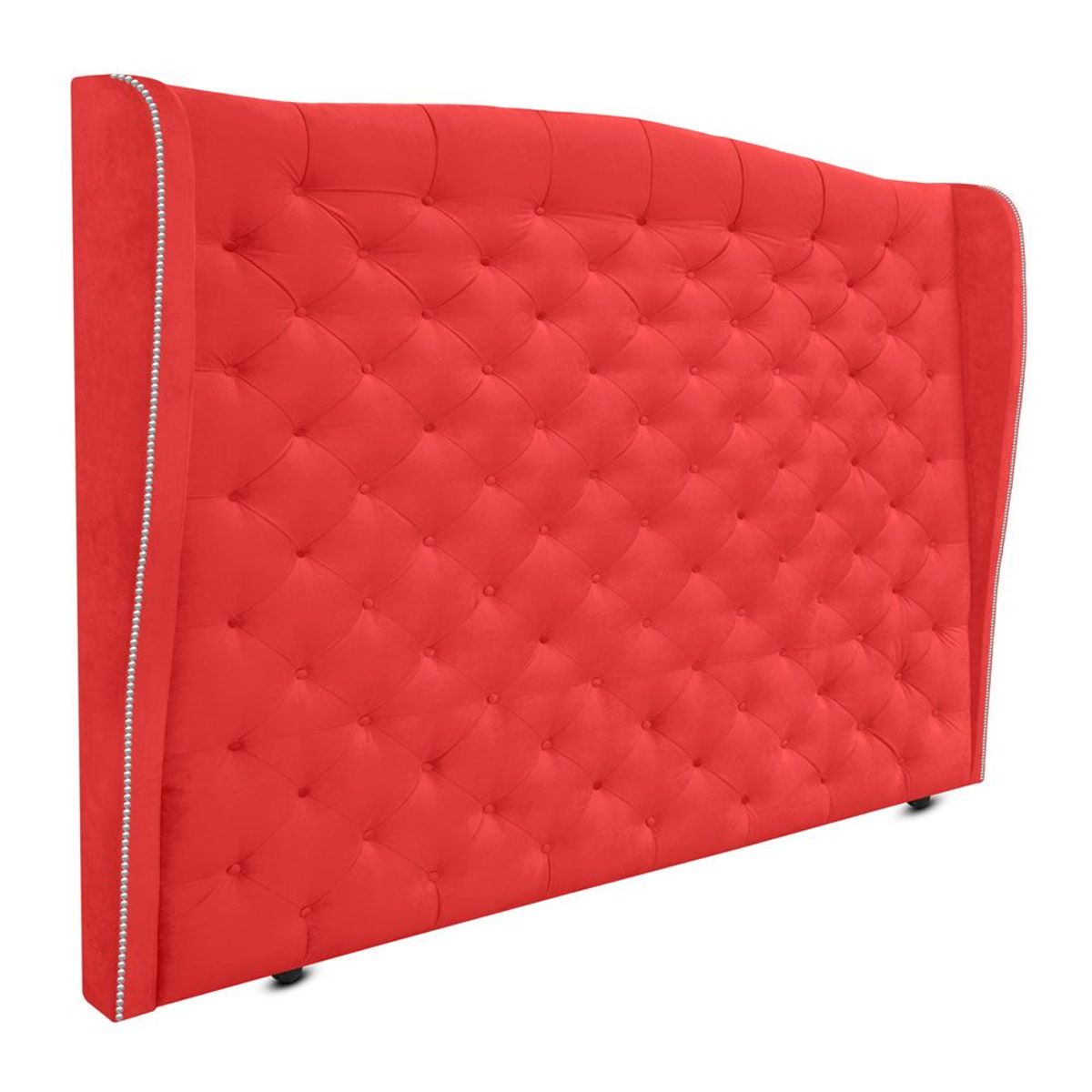 MAGIC CLASS - CABECERO DE LUJO LUXURY DE PISO90X120 MICROFIBRA ROJO
