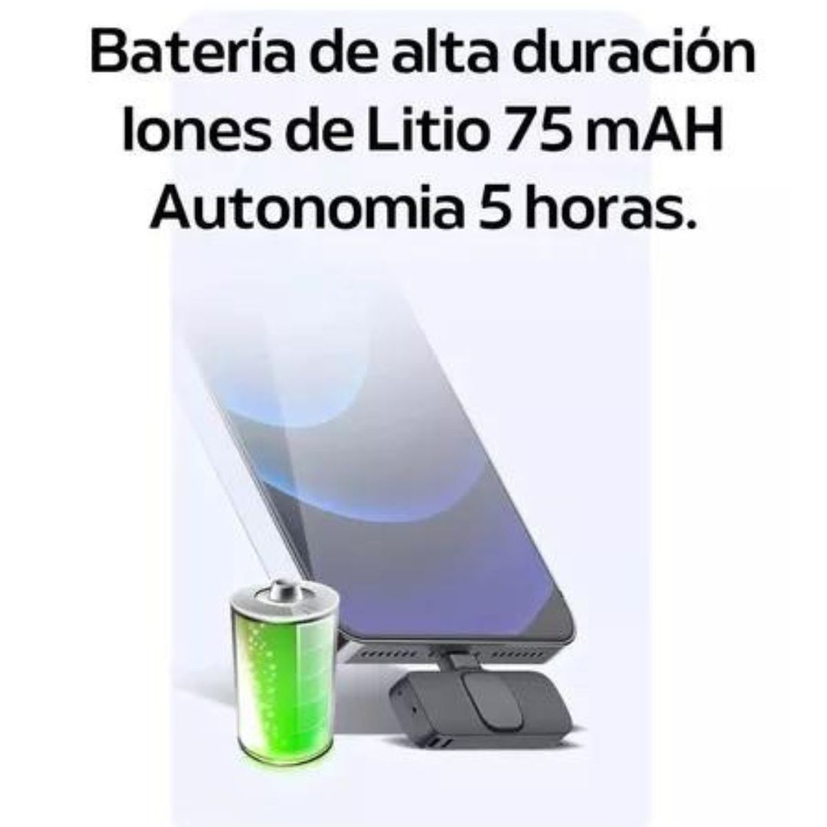 GENERICO - Micrófonos Inalámbricos Solapa 2 En 1 Para iPhone/tipo C