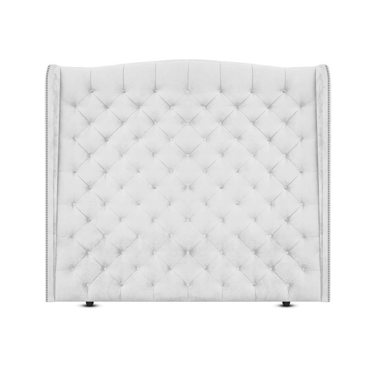 MAGIC CLASS - CABECERO DE LUJO LUXURY DE PISO100X120 MICROFIBRA BLANCO