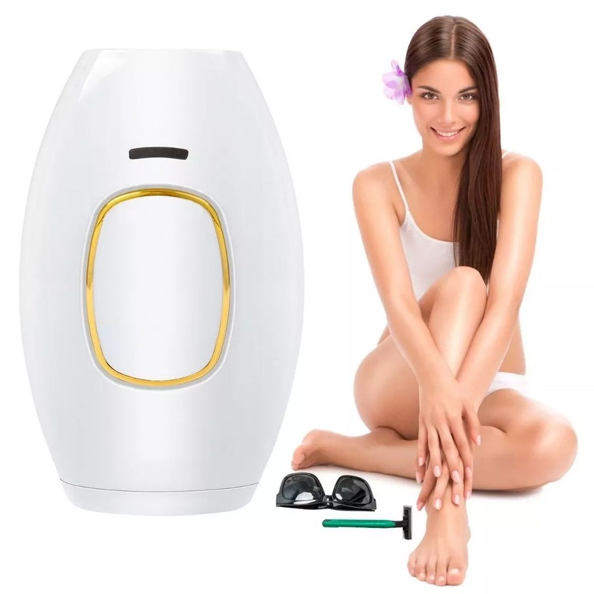 GENERICO - Depiladora Laser Profesional IPL 110V Removedor Permanente