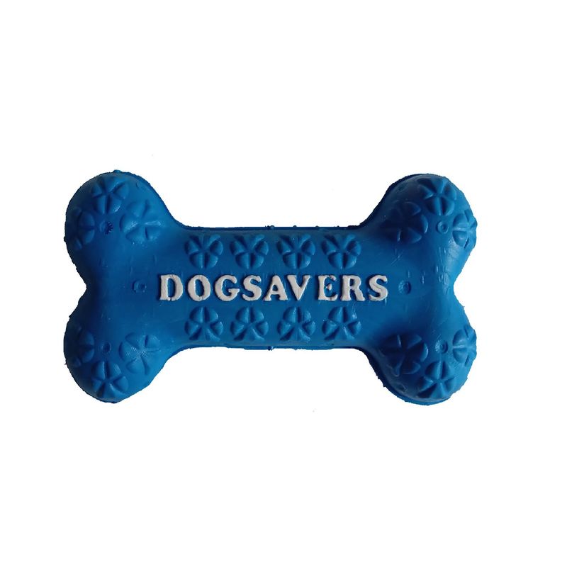 SOLEPET - HUESO GRANDE PARA PERROS AZUL