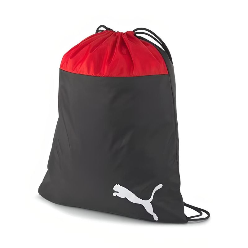 PUMA - TULA PUMA TEAMGOAL 23 GYM SACK NEGRO ROJO_.