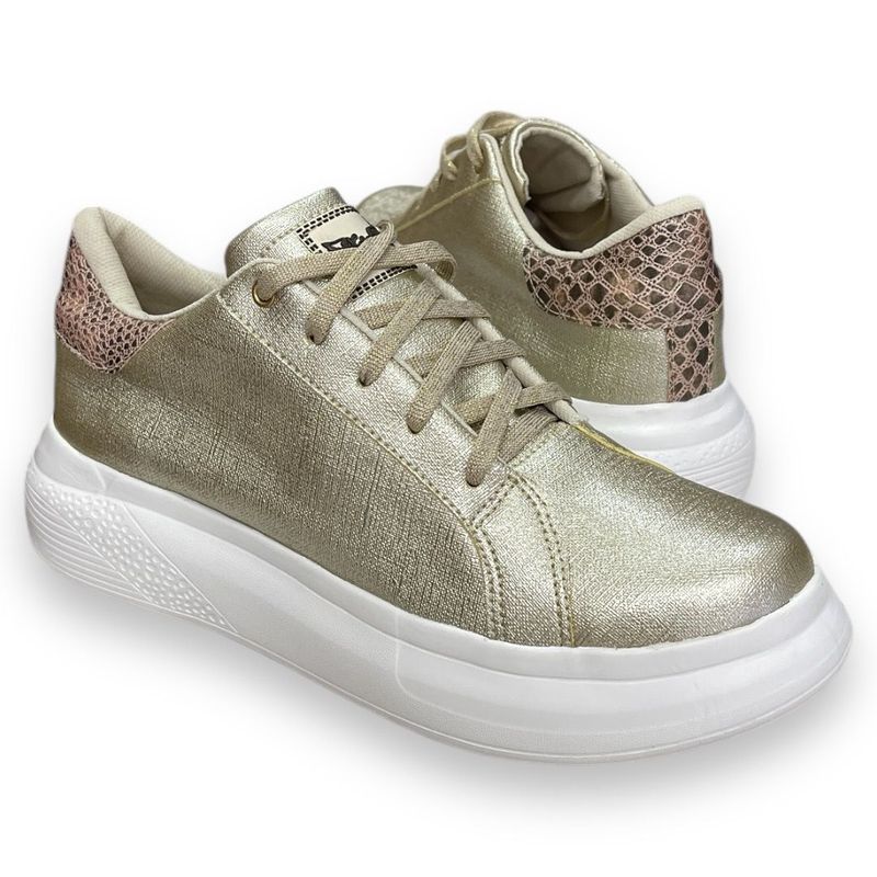 XIAN SHOES - Bolicheros Dama Ref R40 Dorado