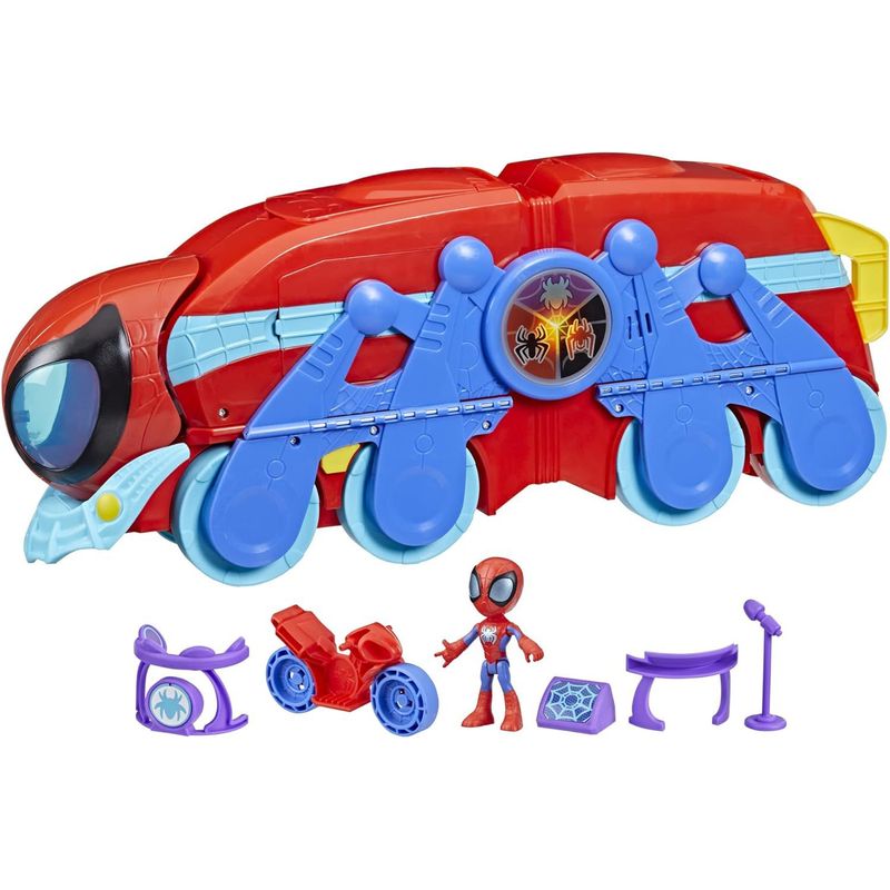 DISNEY - Marvel Spidey  Amazing Friends Aracnomovil Crawl-R De Lujo