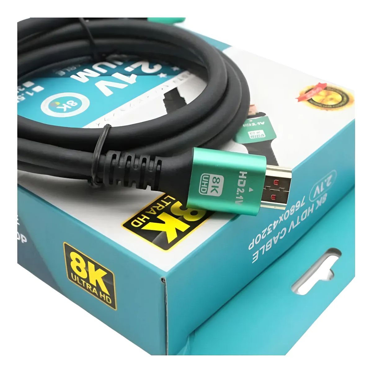 GENERICO - Cable Hdmi V21 8k UHD de 5mts compatible para PS5 Y Xbox one Series