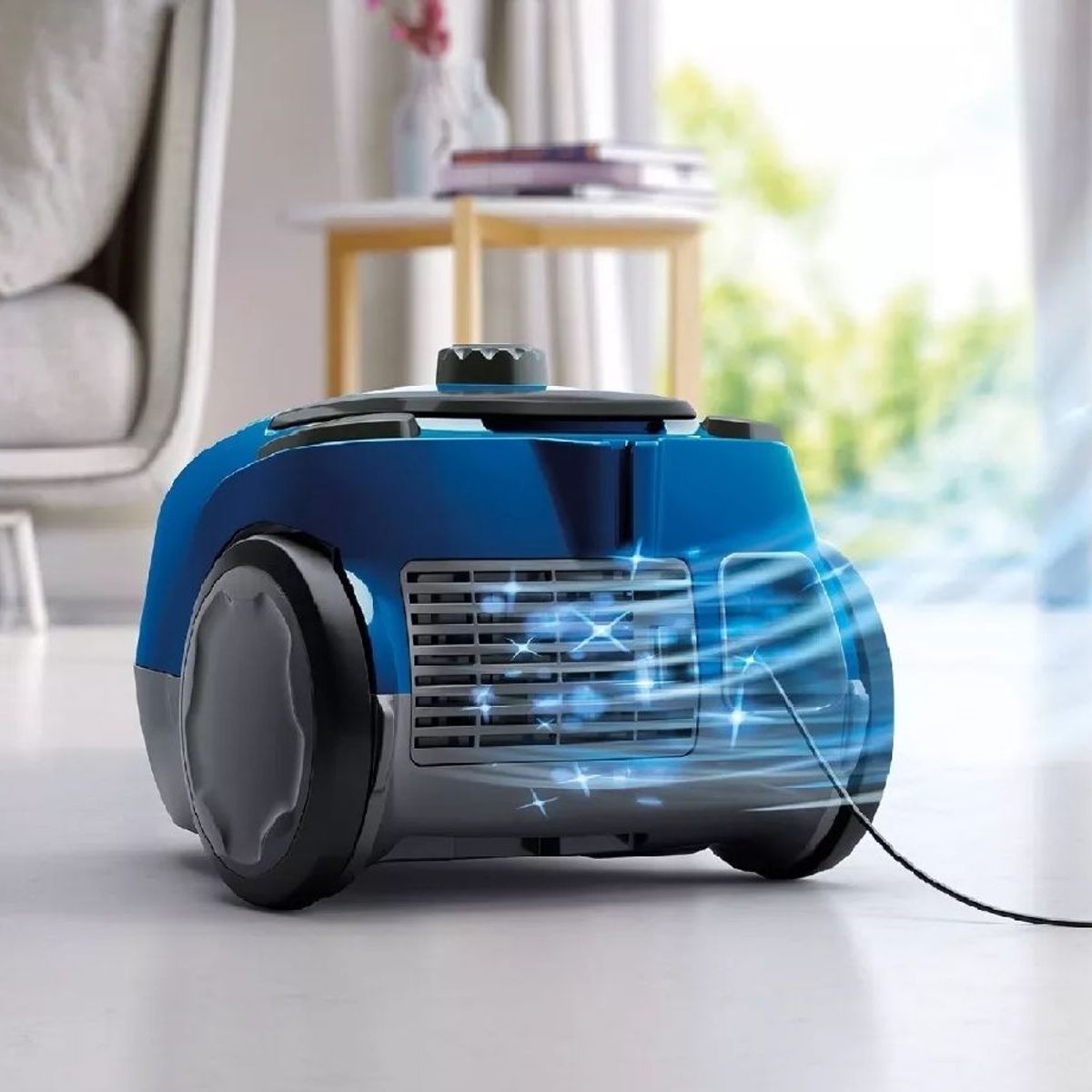 ELECTROLUX - Aspiradora Trineo Electrolux Sonic SON10 124L azul y negra 127V