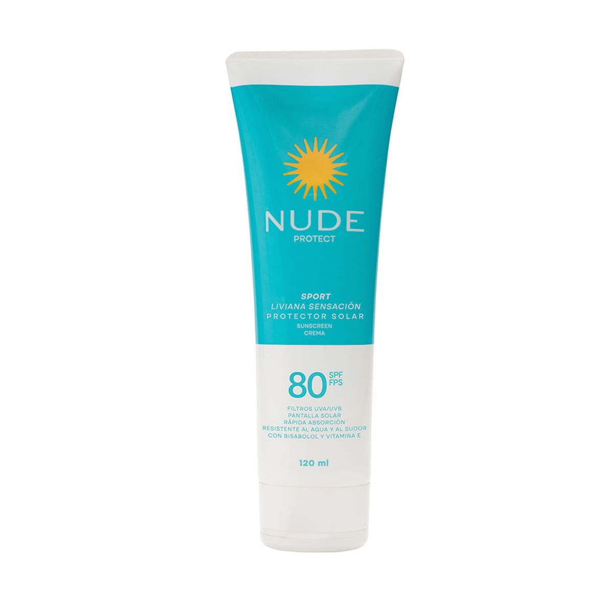 NUDE - Protector Solar Nude Sensación Liviana Spf80 120ml