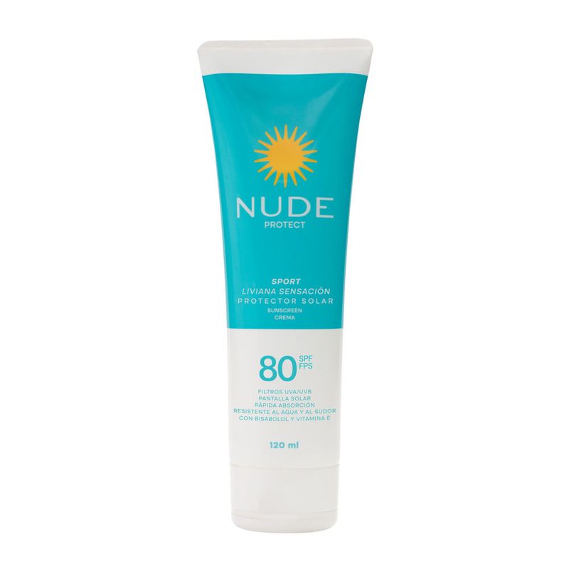 NUDE - Protector Solar Nude Sensación Liviana Spf80 120ml